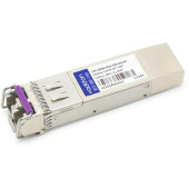 AddOn SFP+ Module - For Data Networking, Optical Network - 1 LC 10GBase-CWDM Network - Optical Fiber - Single-mode - 10 Gigabit Ethernet - 10GBase-CWDM - TAA Compliant - TAA Compliance SFP-10GB-HD1-33D-40-AO