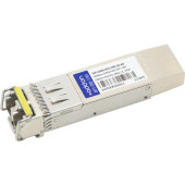 AddOn SFP+ Module - For Data Networking, Optical Network - 1 x LC 10GBase-CWDM Network - Optical Fiber - Single-mode - 10 Gigabit Ethernet - 10GBase-CWDM - TAA Compliant - TAA Compliance SFP-10GB-HD1-39U-20-AO