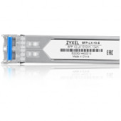 Zyxel SFP (mini-GBIC) Module - For Optical Network, Data Networking - 1 x LC 1000Base-LX Network - Optical Fiber - Single-mode - Gigabit Ethernet - 1000Base-LX - Hot-pluggable, Hot-swappable SFP-LX-10-E