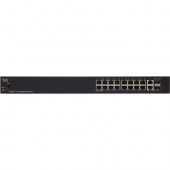 Cisco SG250-18 18-Port Gigabit Smart Switch - 18 Ports - Manageable - 2 Layer Supported - Twisted Pair - Rack-mountable - Lifetime Limited Warranty SG250-18-K9-NA