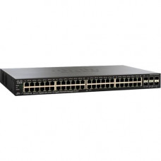 Cisco SG500X-48 Layer 3 Switch - 48 Ports - Manageable - Refurbished - 3 Layer Supported - Modular - Twisted Pair, Optical Fiber - 1U High - Desktop, Rack-mountable - Lifetime Limited Warranty SG500X-48-K9-NA-RF