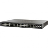 Cisco SG500X-48P Layer 3 Switch - 48 Ports - Manageable - Refurbished - 3 Layer Supported - Twisted Pair, Optical Fiber - 1U High - Desktop, Rack-mountable SG500X-48P-K9G5-RF