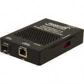 TRANSITION NETWORKS SGFEB Transceiver/Media Converter - 1 x Network (RJ-45) - 1 x LC Ports - Multi-mode - Gigabit Ethernet - 10/100/1000Base-T, 1000Base-SX/LX - Rail-mountable, Rack-mountable, Wall Mountable, Standalone - TAA Compliance SGFEB1039-130-EU