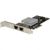 Startech.Com Dual Port Network Card - 2-port PCI Express 10GBase-T / NBASE-T Ethernet Network Interface Card - 5 speed NIC Card - Intel X550 - PCI Express 3.0 x4 - 2 Port(s) - 2 - Twisted Pair ST10GPEXNDPI