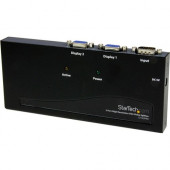 Startech.Com 2 Port High Resolution VGA Video Splitter - 350 MHz - 1 x Computer - RoHS, TAA Compliance ST122PRO