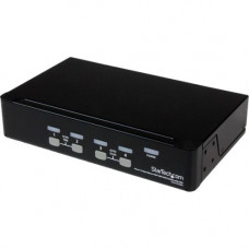 Startech.Com 4 Port 1U Rackmount USB KVM Switch with OSD - 4 Port - 1U - Rack-mountable - RoHS, TAA Compliance SV431DUSBU