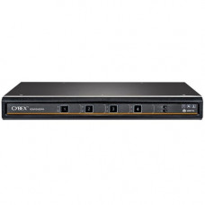 Vertiv Avocent Commercial MultiViewer KVM Switch | 4 port | Dual AC Power - Commercial Desktop KVM Switches | Commercial KVM Switch | Dual Head | Secure Keyboard | 4 to 8 Port | 3-Year Full Coverage Factory Warranty - Optional Extended Warranty Available 