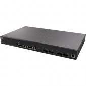 Cisco SX550X-16FT 16-Port 10G Stackable Managed Switch - 16 Ports - Manageable - 2 Layer Supported - Twisted Pair - Lifetime Limited Warranty - TAA Compliance SX550X-16FT-K9-NA