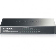 TP-Link TL-SG1008P 8-Port Gigabit Desktop POE Switch with 4 PoE Ports - 8 Ports - 4 x POE - 4 x RJ-45 - 10/100/1000Base-T - Desktop - RoHS Compliance-RoHS Compliance TL-SG1008P