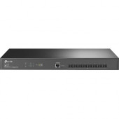 TP-Link JetStream 8-Port 10GE SFP+ L2+ Managed Switch - Manageable - 3 Layer Supported - Modular - 15.46 W Power Consumption - Optical Fiber - Rack-mountable TL-SX3008F