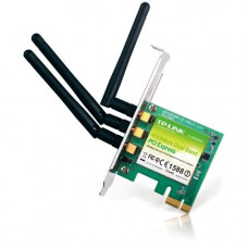 TP-Link TL-WDN4800 Dual Band Wireless N900 PCI Express Adapter,2.4GHz 450Mbps/5Ghz 450Mbps, Include Low-profile Bracket - PCI Express x1 - 450 Mbps - 2.48 GHz ISM - 5.83 GHz UNII - Internal - RoHS, WEEE Compliance TL-WDN4800