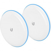 UBIQUITI UniFi UBB-US IEEE 802.11ad 1.70 Gbit/s Wireless Bridge - 2.40 GHz, 5 GHz, 60 GHz - 1 x Network (RJ-45) - Gigabit Ethernet - Wall Mountable, Pole-mountable - 2 Pack UBB-US