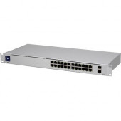 UBIQUITI UniFi Switch 24 - 24 Ports - Manageable - 2 Layer Supported - Modular - Twisted Pair, Optical Fiber - 1U High - Rack-mountable - 1 Year Limited Warranty USW-24