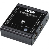 ATEN 3-Port True 4K HDMI Switch - 4096 x 2160 - 4K - 3 x 1 - 1 x HDMI Out VS381B