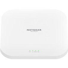 Netgear WAX620 Dual Band 802.11ax 3.60 Gbit/s Wireless Access Point - Indoor - 2.40 GHz, 5 GHz - Internal - MIMO Technology - 1 x Network (RJ-45) - 2.5 Gigabit Ethernet - PoE Ports - Ceiling Mountable, Wall Mountable WAX620-100NAS