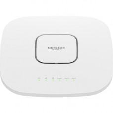 Netgear Business WAX630 Tri Band 802.11ax 6 Gbit/s Wireless Access Point - Indoor - 2.40 GHz, 5 GHz - Internal - MIMO Technology - 1 x Network (RJ-45) - 2.5 Gigabit Ethernet - PoE Ports - Ceiling Mountable, Wall Mountable - TAA Compliance WAX630-100NAS