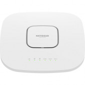 Netgear Business WAX630 Tri Band 802.11ax 6 Gbit/s Wireless Access Point - Indoor - TAA Compliant - 2.40 Hz, 5 Hz - Internal - MIMO Technology - 2 x Network (RJ-45) - 2.5 Gigabit Ethernet - PoE Ports - Wall Mountable, Ceiling Mountable - TAA Compliance WA