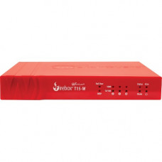 WATCHGUARD Firebox T15-W Network Security/Firewall Appliance - 3 Port - 10/100/1000Base-T - Gigabit Ethernet - Wireless LAN IEEE 802.11b/g/n - RSA, DES, SHA-2, AES (128-bit), AES (256-bit), 3DES - 3 x RJ-45 - 1 Year Basic Security Suite - TAA Compliance W