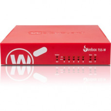 WATCHGUARD Firebox T55-W Network Security/Firewall Appliance - 5 Port - 10/100/1000Base-T - Gigabit Ethernet - Wireless LAN IEEE 802.11ac - RSA, DES, SHA-2, AES (128-bit), AES (256-bit), 3DES - 5 x RJ-45 - TAA Compliance WGT56031-WW