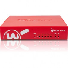 WATCHGUARD Firebox T55-W Network Security/Firewall Appliance - 5 Port - 10/100/1000Base-T - Gigabit Ethernet - Wireless LAN IEEE 802.11a/b/g/n - AES (128-bit), AES (256-bit), RSA, DES, SHA-2, 3DES - 5 x RJ-45 - TAA Compliance WGT56061-WW