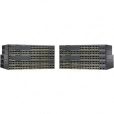 Cisco Catalyst 2960X-24TS-L Ethernet Switch - 24 Ports - Manageable - Refurbished - 2 Layer Supported - 1U High - Desktop, Rack-mountable - Lifetime Limited Warranty WS-C2960X24TS-L-RF