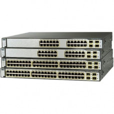 Cisco CAT3750V2 48 10/100 + 4 SFP ENHANCED IMA (Compatible Part Numbers: CRF-WSC3750V248TSERF) WS-C3750V248TSE-RF