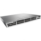 Cisco Catalyst 3850-48U Layer 3 Switch - 48 Ports - Manageable - Refurbished - 3 Layer Supported - Twisted Pair - 1U High - Rack-mountable WS-C3850-48U-E-RF