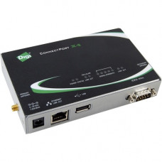 Digi ConnectPort X4 Cellular Modem/Wireless Router - 3G - WCDMA 850, WCDMA 900, WCDMA 1700, WCDMA 1900, WCDMA 2100, CDMA 800, CDMA 1900 - HSPA+ - 1 x Network Port - USB - Fast Ethernet - VPN Supported - Wall Mountable X4-P8J-U901-W