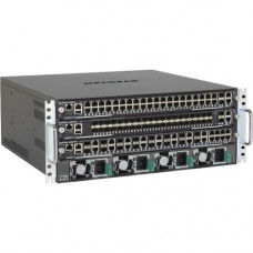 Netgear M6100-44G3-POE+ Starter Kit Bundle - Manageable - 3 Layer Supported - 4U High - Rack-mountable, Rail-mountable - Lifetime Limited Warranty - TAA Compliance XCM8903SK-10000S