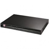 Zyxel XGS4528F Layer 3 Switch - 1 x Expansion Slot, 24 x SFP (mini-GBIC) - 24 x 10/100/1000Base-T, 2 x XGS4528F