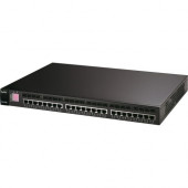 Zyxel 24-Port GbE L3 Switch with 10 GbE Uplink - Manageable - 4 Layer Supported - 1U High - Rack-mountable - 2 Year Limited Warranty - RoHS Compliance XGS4728F