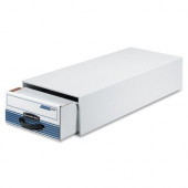 Fellowes Bankers Box Stor/Drawer&reg; Steel Plus&trade; - Check - Internal Dimensions: 9.25" Width x 23.25" Depth x 4.38" Height - External Dimensions: 10.5" Width x 25.3" Depth x 5.3" Height - Medium Duty - Stackable