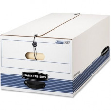 Fellowes Bankers Box Bankers Box&reg; Stor/File&trade; - Legal, String & Button 4pk - Internal Dimensions: 15" Width x 24" Depth x 10" Height - External Dimensions: 15.3" Width x 24.1" Depth x 10.8" Height - 550 l