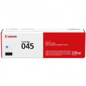 Canon 045 Toner Cartridge - Cyan - Laser - Standard Yield - 1300 Pages - 1 / Pack - TAA Compliance 1241C001