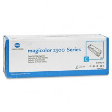 Konica-Minolta Minolta-QMS Original Toner Cartridge - Laser - 1500 Pages - Cyan - 1 Each - TAA Compliance 1710517-004