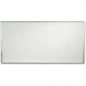 Mooreco Balt Best Rite Markerboard - 96" (8 ft) Width x 48" (4 ft) Height - White Porcelain Steel Surface - Anodized Aluminum Frame - Rectangle - 1 Each - GREENGUARD Compliance 202AH