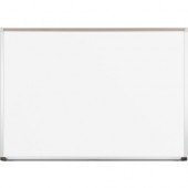 Mooreco Best-Rite El Grande Porcelain Steel Markerboard - Deluxe Aluminum Trim - 120" (10 ft) Width x 60" (5 ft) Height - White Porcelain Steel Surface - Aluminum Anodized Aluminum Frame 202AL