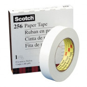 3m Scotch Flatback Write-On Paper Tape - 0.75" Width x 60 ft Length - 3" Core - Paper - 6.70 mil - Rubber Backing - Writable Surface - 1 Roll - White - TAA Compliance 256-3/4