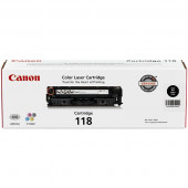 Canon (CRG-118BK) Black Toner Cartridge (3,400 Yield) - TAA Compliance 2662B001AA