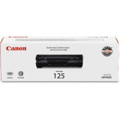 Canon No. 125 Original Toner Cartridge - Laser - 1600 Pages - Black - 1 Pack - TAA Compliance 3484B001