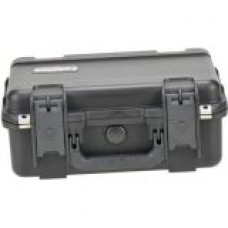 SKB Mil-Std. Waterproof Cases 6 - Internal Dimensions: 15" Length x 10.38" Width x 6" Depth - External Dimensions: 16.2" Length x 12.9" Width x 6.8" Depth - 4.04 gal - Latching Closure - Copolymer, Polypropylene - Black - For