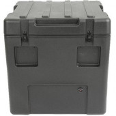 SKB R Series 2523-26 Waterproof Utility Case - Internal Dimensions: 25.75" Length x 23.11" Width x 26.14" Height - External Dimensions: 28.6" Length x 26.1" Width x 29" Height - Latching Closure - Polyethylene - Black - For M