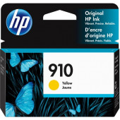 HP 910 Original Ink Cartridge - Yellow - Inkjet - Standard Yield - 315 Pages - 1 Each 3YL60AN#140