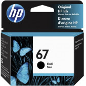 HP 67 Original Ink Cartridge - Black - Inkjet - 120 Pages 3YM56AN#140