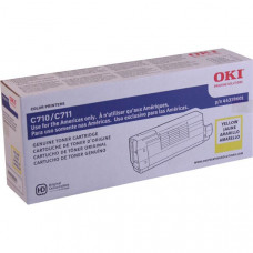 OKI Yellow Toner Cartridge (11,500 Yield) 44318601