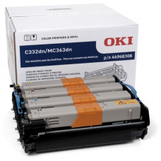 Oki 20K CMYK Image Drum for C332/MC363 - 20000 - 1 Each 44968308