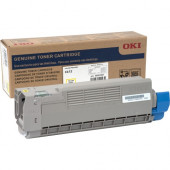 Oki Toner Cartridge - Yellow - LED - 6000 Pages - 1 Each 46507501