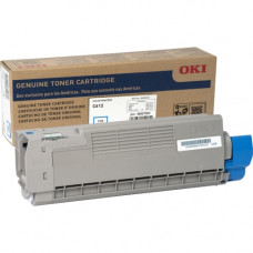 Oki Toner Cartridge - Cyan - LED - 6000 Pages - 1 Each 46507503