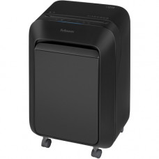 Fellowes Powershred&reg; LX210 Micro Cut Shredder (Black) - Micro Cut - 16 Per Pass - for shredding Paper - P-4 - 20 Minute Run Time - 7 gal Wastebin Capacity - Black 5015201