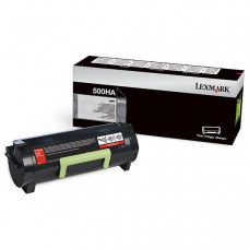 Lexmark (500HA) High Yield Toner Cartridge (5,000 Yield) - TAA Compliance 50F0HA0